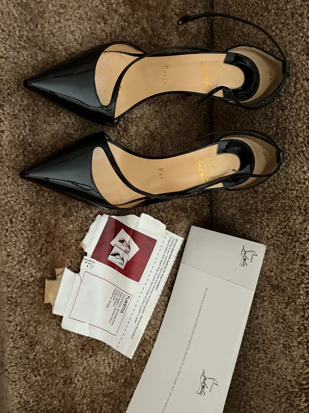Black patent leather original